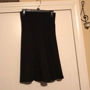 Lularoe azure skirt size XS BLACK!🖤🖤